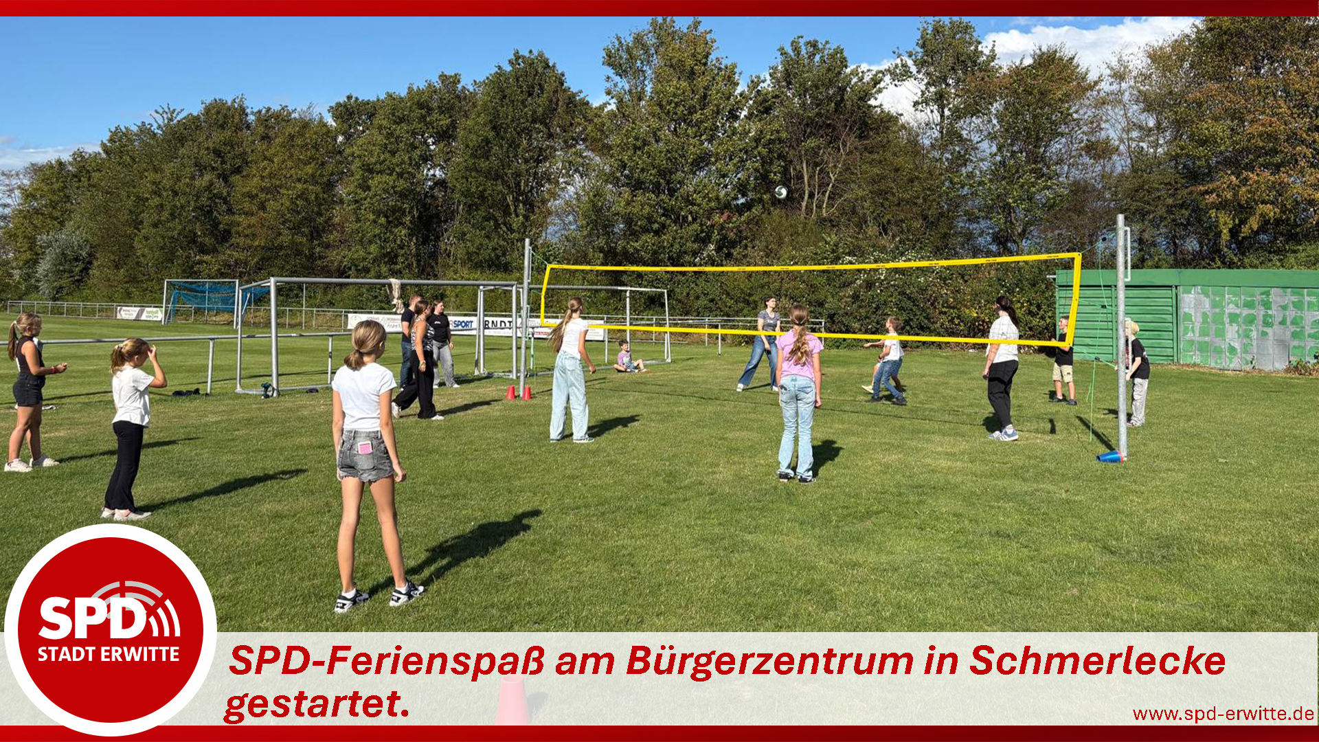 SPD-Ferienspaß in Schmerlecke gestartet