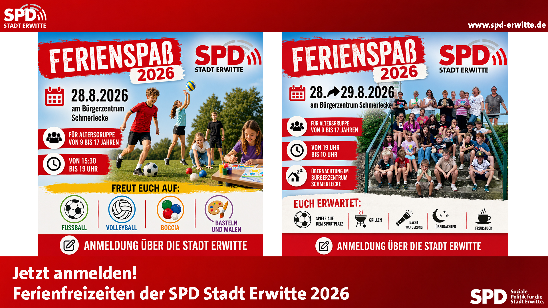 2026   Ferienfreizeiten